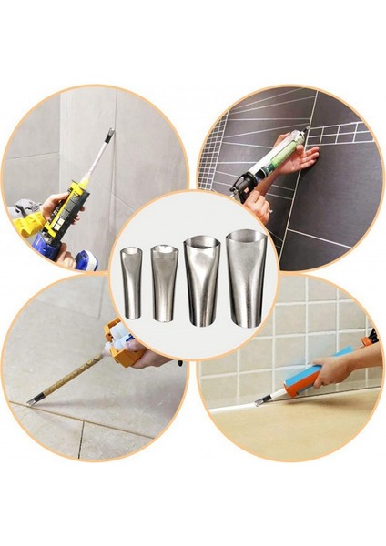 22 Parça Güzel Derz Ucu Seti, Mutfak ve Banyo Pencerelerinin Su Derzleri Için Paslanmaz Çelik Sızdırmazlık Maddesi ile Kaplanmıştır (Yurt Dışından) modelleri