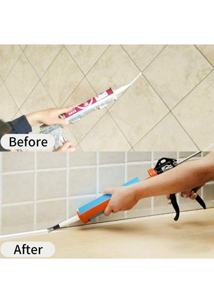 22 Parça Güzel Derz Ucu Seti, Mutfak ve Banyo Pencerelerinin Su Derzleri Için Paslanmaz Çelik Sızdırmazlık Maddesi ile Kaplanmıştır (Yurt Dışından) fırsatları