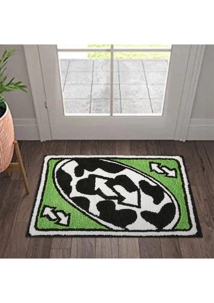 Kart Halı, Şık Estetik Atma Alan Halıları Kaymaz Yıkanabilir, Modern Soyut Sevimli Banyo Yatak Odası Halıları, S (Yurt Dışından) indirimleri