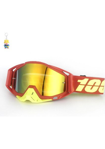 Kross Motosiklet Gözlükleri Açık Bisiklet Gözlükleri Kayak Kask Gözlükleri (Yurt Dışından)