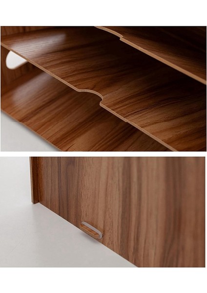 Ofis Malzemeleri Için 5 Bölmeli Içi Boş Sektör Dosya Düzenleyici, Siyah (Yurt Dışından) fırsatları