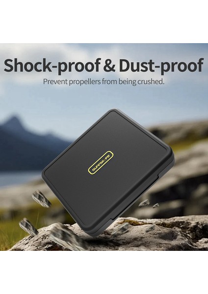 Neo Renkli Pervane Pervane Bıçağı Pervane Saklama Kutusu Toz Geçirmez Düşmeye Dayanıklı Neo Drone Aksesuarları C (Yurt Dışından) indirimleri