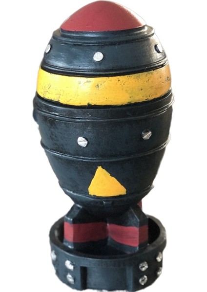 Mini Nükleer Bomba Saklama Kutusu Retro Figürler Masaüstü Sanat El Sanatları Dekorasyon Ev Yatak Odası Ofis Masaüstü (Yurt Dışından) fiyatları