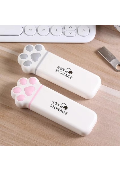 Mini Kedi Saklama Kutusu - Taşınabilir, Çok Işlevli Üç Izgaralı Düzenleyici Mücevher ve Küçük Eşyalar Için Gri (Yurt Dışından) fiyatları