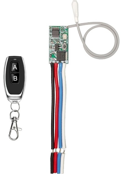 433MHZ Dc 3.6-24V 1ch Röle Kablosuz Uzaktan Kumanda Anahtarı Mini Modül Vericili LED Lamba Işığı Dıy, Tip B (Yurt Dışından) fiyatları