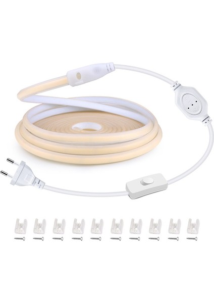 Makyaj Aynası LED Arka Aydınlatma Cob Şerit Işıklar Tuvalet Masası Aydınlatmaları Banyo Tuvalet Masası Oda Beyaz 5m Ab Fişi (Yurt Dışından) fiyatları