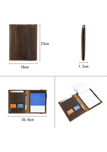 Defter Kombinasyonu Koruyucu Kapak Klasör Dosya Kitap Kapağı Iş Kırtasiye Sözleşme Belge Saklama Kutusu, A5 (Yurt Dışından) fırsatları