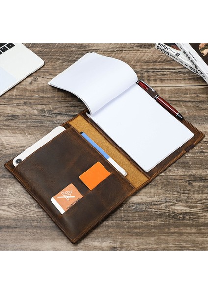 Defter Kombinasyonu Koruyucu Kapak Klasör Dosya Kitap Kapağı Iş Kırtasiye Sözleşme Belge Saklama Kutusu, A5 (Yurt Dışından) indirimleri