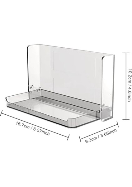 Duvara Monte Küçük Yüzen Raf, Katlanabilir Banyo Rafı Duvara Monte, Telefon, Uzaktan Kumanda, Yapışkanlı Raf Için Başucu Rafı, B (Yurt Dışından) indirimleri
