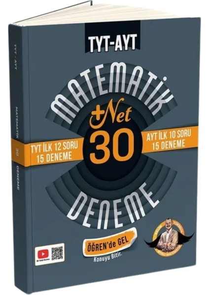 Bıyıklı Matematik TYT-AYT Deneme Kitabı Seti – Üniversite Sınavına Hazırlık, +30 Net Hedefli, 17-19 Yaş İçin fiyatları