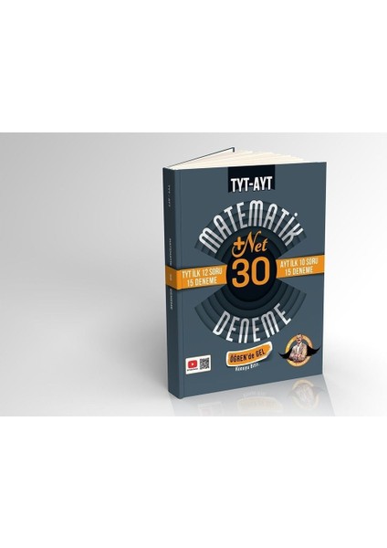 Bıyıklı Matematik TYT-AYT Deneme Kitabı Seti – Üniversite Sınavına Hazırlık, +30 Net Hedefli, 17-19 Yaş İçin