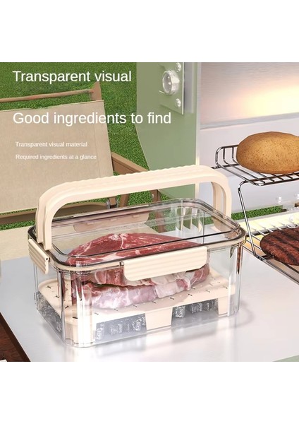 Kamp Için Yiyecek ve Içecekler Için Uzun Ömürlü Soğutmalı Buz Paketli Yalıtımlı Açık Piknik Soğutucu Kutusu (Yurt Dışından) modelleri