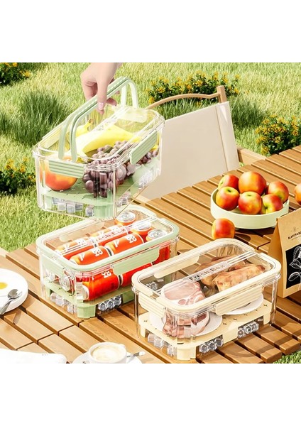 Kamp Için Yiyecek ve Içecekler Için Uzun Ömürlü Soğutmalı Buz Paketli Yalıtımlı Açık Piknik Soğutucu Kutusu (Yurt Dışından) indirimleri