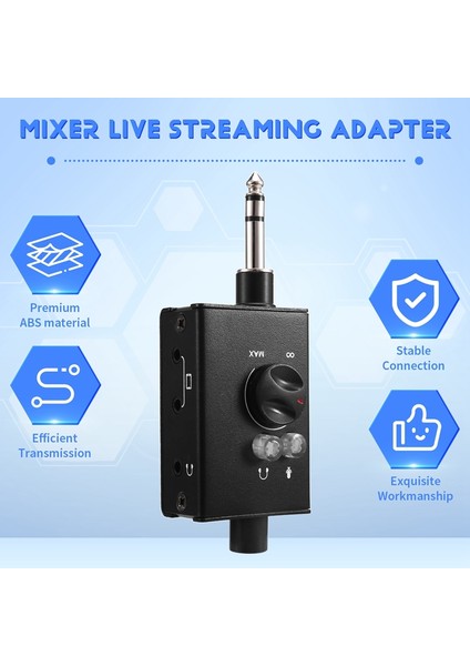 Dj Konsol Mikseri Canlı Yayın Adaptörü, Akıllı Telefonlar, Dizüstü Bilgisayarlar, Pc'ler Vb. Için Konuşma, Karaoke, Kayıt Için Çıkış Aygıtları (Yurt Dışından) indirimleri