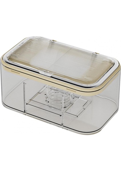 Duvara Monte Islak Mendil Tutucu Kapasiteli Duvara Monte Islak Mendil Dispenser Kutusu Easyopen Yaylı Plaka Çok Fonksiyonlu B (Yurt Dışından)