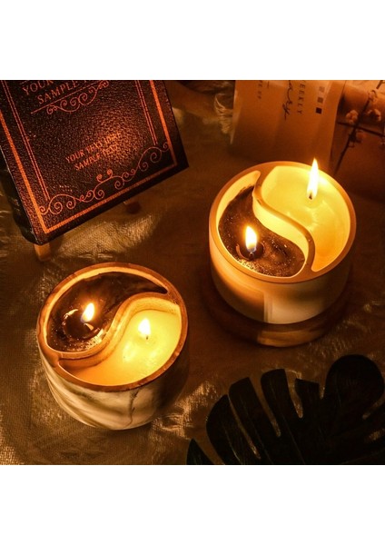 Beton Taichi Mumluk Silikon Kalıp Dıy Yinyang Alçı Çimento Mum Silikon Kalıp (Yurt Dışından) indirimleri