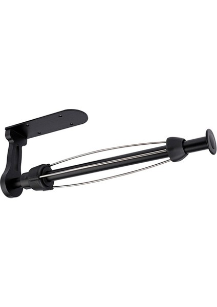 Kağıt Havlu Tutucu, Kolay Koparılabilen Duvara Monte Dolap Altı, Alüminyum Alaşımlı Kağıt Rulo Tutucu Yapışkanlı Veya Vidalı Siyah (Yurt Dışından)