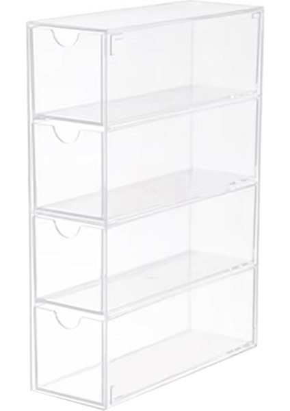 Gözlük Saklama Kutusu 4 Katmanlı Büyük Gözlük Düzenleyici Kutusu Çok Işlevli Istiflenebilir Sergileme Tutucusu Yeniden Kullanılabilir Kozmetikler (Yurt Dışından) fiyatları