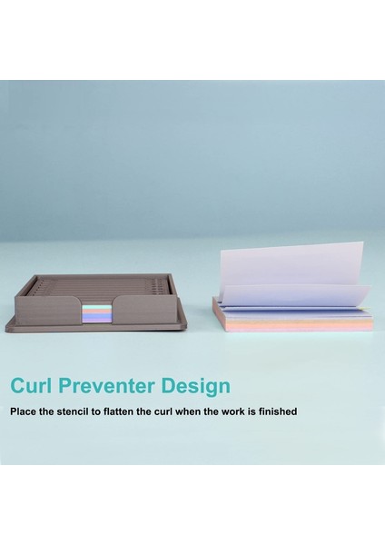 Şablonlu Yapışkan Not Tutucu, Notla Uyumlu Yapışkan Not Dağıtıcı, Not Defteri Için Not Düzenleyici, A (Yurt Dışından) modelleri