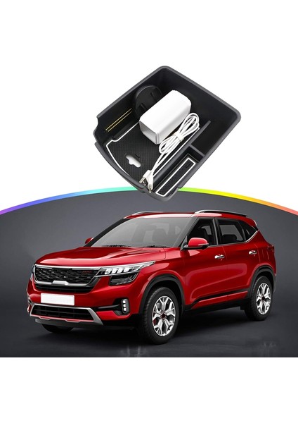 Seltos Celtos 2020 2021 Için Araç Orta Konsol Kol Dayanağı Saklama Kutusu Tutucu Iç Düzenleyici Eldiven Tepsisi Eklentisi (Yurt Dışından) fırsatları