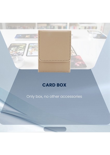 Yugioh Klasörleri Için Kart Kutusu Deste Kutusu Kılıflı Kart Deste Oyun Kutusu: 100+, Kum Rengi (Yurt Dışından) fırsatları