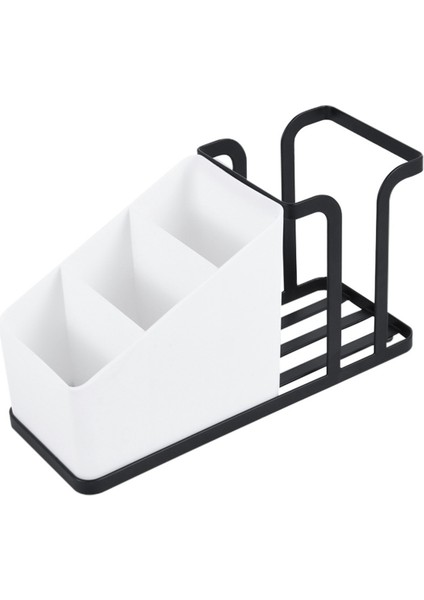 Bardak ve Kapak Tutucu, Ayarlanabilir Kahve Fincanı Tutucu Düzenleyici, 3 Bölmeli Tek Kullanımlık Bardak Dağıtıcı ve Kahve Podu B (Yurt Dışından)