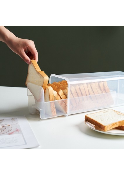 Ekmek Saklama Kutusu - Mutfak Için Mühürlü Ekmek ve Tost Saklama Kabı, Pratik Ekmek Saklama Kabı (Yurt Dışından) modelleri