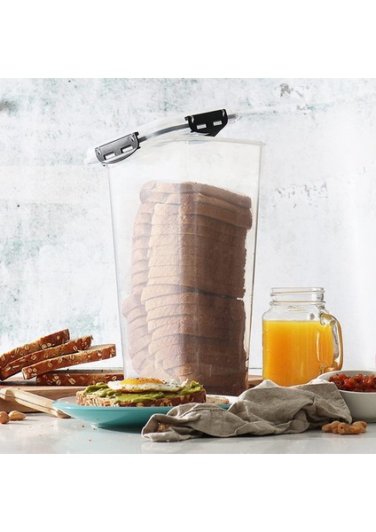 Ekmek Saklama Kutusu - Mutfak Için Mühürlü Ekmek ve Tost Saklama Kabı, Pratik Ekmek Saklama Kabı (Yurt Dışından) indirimleri