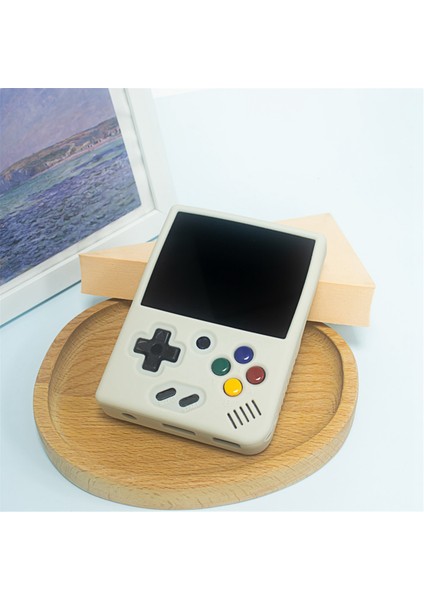 Mini Plus Oyun Konsolu Için Kaymaz ve Askılı Silikon Koruyucu Kılıf Siyah ve Krem Beyaz (Yurt Dışından) modelleri