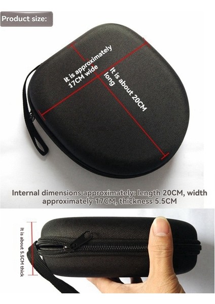 J03B, J03S T450BT Kulaklık Saklama Kutusu Taşıma Çantası CH520 XB650BT WH-CH700N Mavi (Yurt Dışından) modelleri