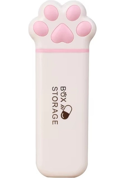 Mini Kedi Saklama Kutusu - Taşınabilir, Çok Işlevli Üç Izgaralı Düzenleyici Mücevher ve Küçük Eşyalar Için Açık Pembe (Yurt Dışından) fiyatları