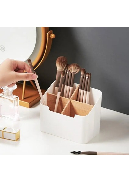 Çok Fonksiyonlu Saklama Kutusu Tv Klima Uzaktan Kumanda Düzenleyici Pratik Mendil Kutusu Ev Kozmetik Saklama Siyah (Yurt Dışından) fiyatları