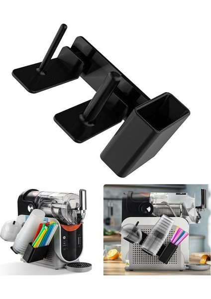 Slushie Makinesi FS301 ve FS300 Için Bardak Düzenleyici Bardak Kapakları ve Pipet Aksesuarları Için Yan Monteli Tutucu (Yurt Dışından) fırsatları