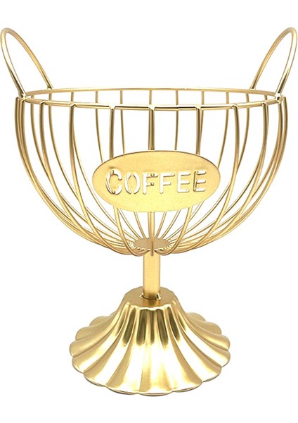 Bardaklar Için Kahve Kapsülü Tutucu, Kahve Kapsülü Tutucu, Tezgah Için Kahve Fincanı Tutucuları, Kahve Kapsülü Saklama Düzenleyici Altın (Yurt Dışından)