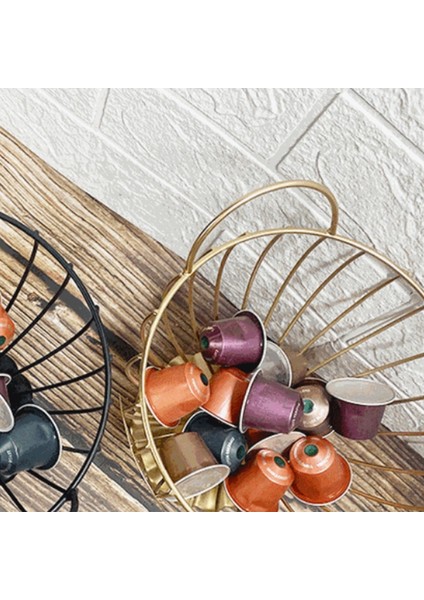 Bardaklar Için Kahve Kapsülü Tutucu, Kahve Kapsülü Tutucu, Tezgah Için Kahve Fincanı Tutucuları, Kahve Kapsülü Saklama Düzenleyici Altın (Yurt Dışından) indirimleri