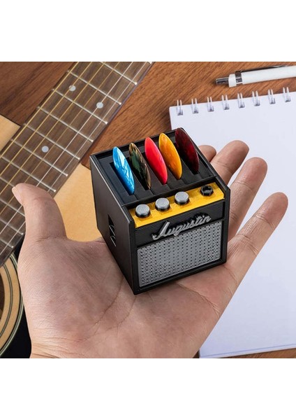 Gitar Penası Tutucu Pena Tutucu Gitar Amfisi Hoparlör Penası Tutucu Retro Gitar Amfisi Modeli Müzisyenler ve Gitar Çalanlar Için (Yurt Dışından) fırsatları