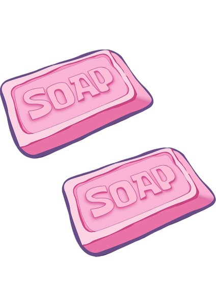 Sabun Halı 50X80 cm Yatak Odası Mutfak Dekorasyonu Sevimli Kaymaz Yıkanabilir Hızlı Kuruyan Halı Banyo Dekorasyonu Hediye (Yurt Dışından)