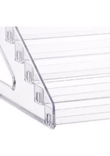 Çok Katmanlı Merdiven Raf Depolama Rafı Kozmetik Ruj Sergileme Rafı Şeffaf Depolama Kutusu (Yurt Dışından) indirimleri