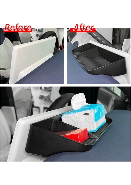 Xpeng G6 2023-2024 Araç Iç Aksesuarları Gösterge Paneli Saklama Tepsisi Için Araç Merkezi Kontrol Ekranı Arka Saklama Kutusu (Yurt Dışından) modelleri