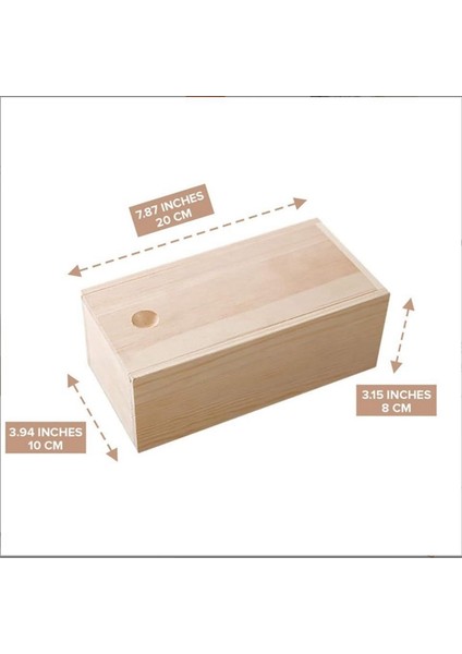 Ahşap Saklama Kutusu - Ev ve Ofis Için Çok Yönlü ve Şık Düzenleyici - ve Çevre Dostu Tasarım (Yurt Dışından) modelleri