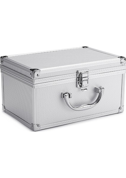 Köpük Alet Kutusu Düzenleyici Alüminyum Bavul Alet Çantası - Donanım Alet Kutusu Saklama Kutuları 23X15X12,5 cm (Yurt Dışından)