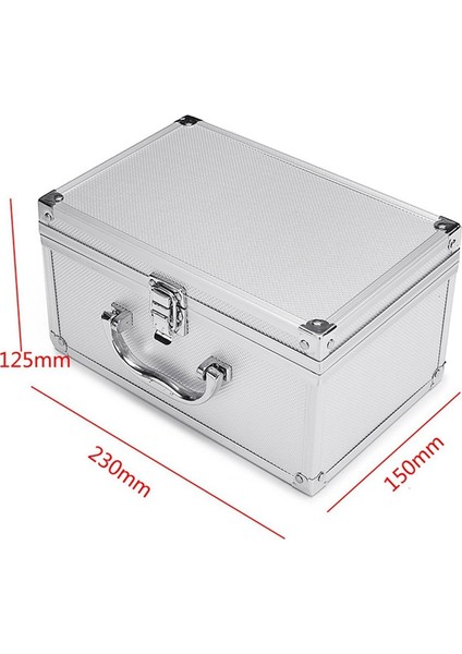 Köpük Alet Kutusu Düzenleyici Alüminyum Bavul Alet Çantası - Donanım Alet Kutusu Saklama Kutuları 23X15X12,5 cm (Yurt Dışından) modelleri