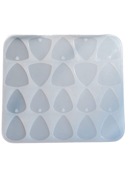 Gitar Penaları ve Kutuları Reçine Kalıp Silikon Pena Kalıbı Dıy Gitar Bas Penaları Başparmak Parmak Penaları, A (Yurt Dışından)