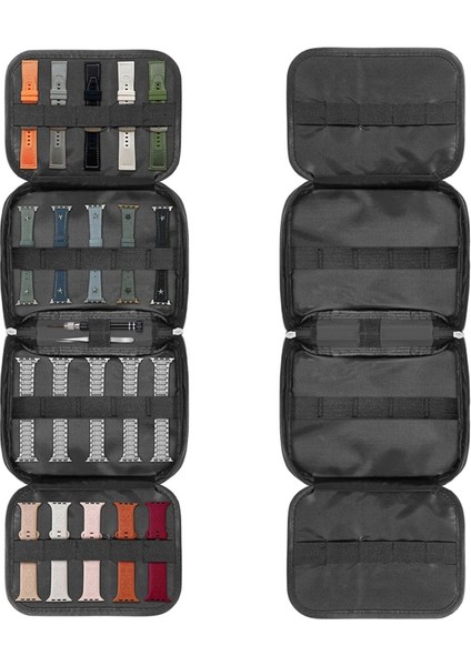 Çoğu Boyutta Saat Kayışı Için 20 Saat Kayışı Düzenleyici Dayanıklı Saat Kayışı Tutucu Saklama Taşıma Çantası (Yurt Dışından) fırsatları