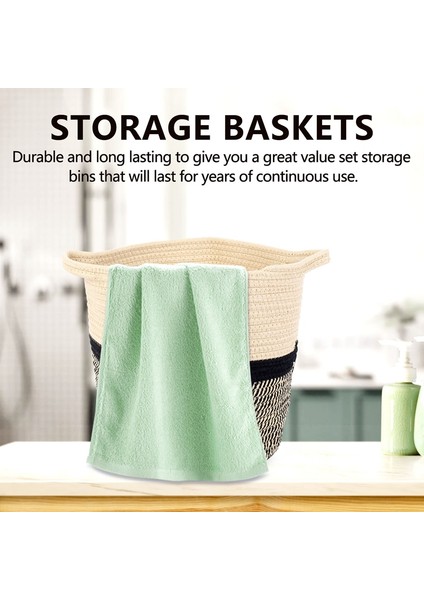 Saklama Kutuları, Küp Düzenleyici Sepetler, Saksı Kılıfı, Dokuma Saksı Sepeti, Saplı Çamaşır Sepeti, Dekor (Yurt Dışından) fırsatları