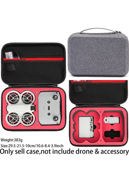 Neo Saklama Kutusu Taşınabilir El Çantası Saklama Kutusu Neo Drone Aksesuarları Kırmızı Astar (Yurt Dışından) modelleri