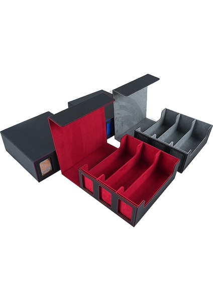 Sihirli Oyun Kartları Için Görüntüleme Pencereli Manyetik Kapatmalı Kart Tutuculu Ticaret Kartları Için Saklama Kutusu Gri (Yurt Dışından) fırsatları