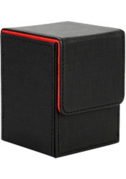 Yugioh Klasörleri Için Kart Kutusu Deste Kutusu Kılıflı Kart Deste Oyunu Kutusu: 100+, Siyah Kırmızı (Yurt Dışından) indirimleri