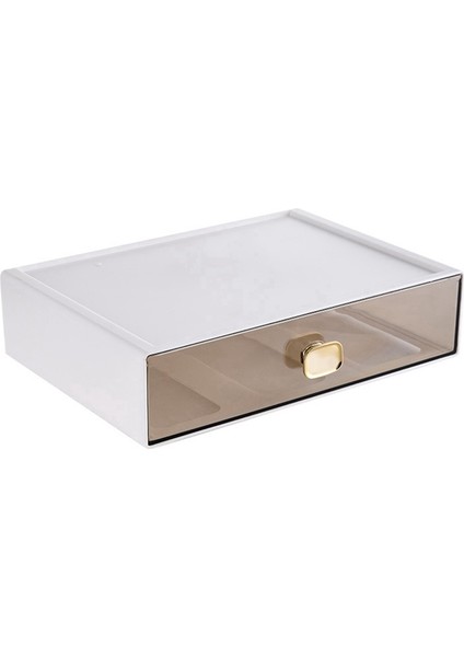 8017 Masaüstü Ins Çok Katlı Saklama Kutusu Yurt Masası Şeffaf Çekmece Öğrenci Kırtasiye Ofis Küçük El Kitabı (Yurt Dışından) fiyatları