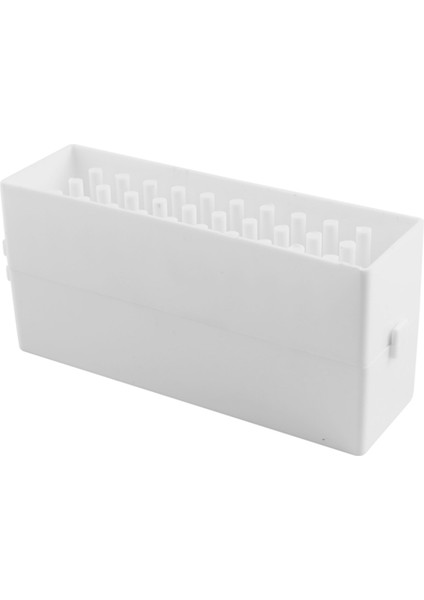 Tırnak Matkap Uçları Tutucu Toz Geçirmez Stand Sergileme Düzenleyici Konteyner 30 Delik Manikür Aletleri Akrilik Kapaklı Kılıf Manikür Aletleri (Yurt Dışından)